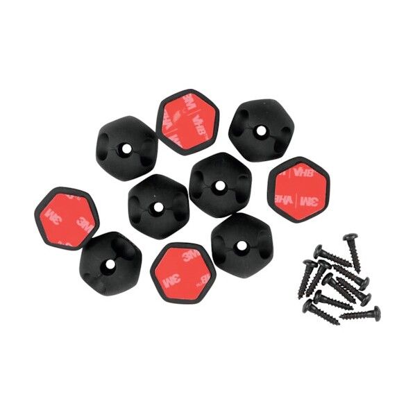 クラインツールズ ケーブルマウントクリップ 1スロット 450-400 10個...