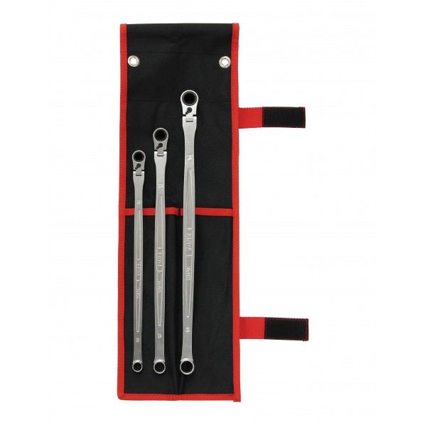 超ロング首振ラチェットめがねレンチセット RMA300L