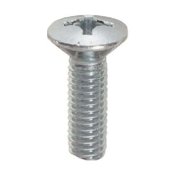 八幡ねじ 十字穴付丸皿小ねじ全ねじ ユニクロ M3X10 4580172738575 2000本...