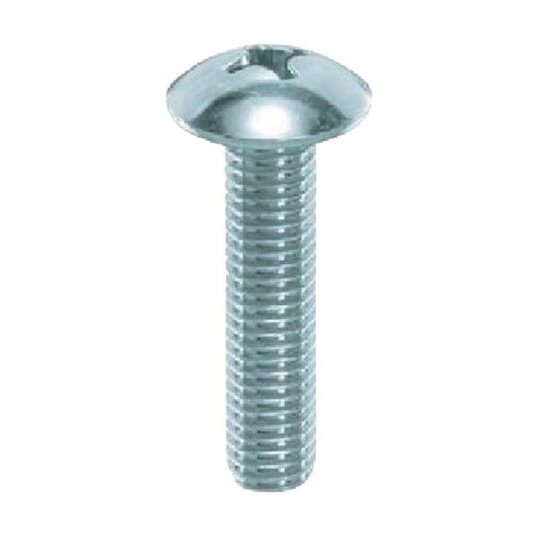 十字穴付トラス小ねじ全ねじ 三価クロメート