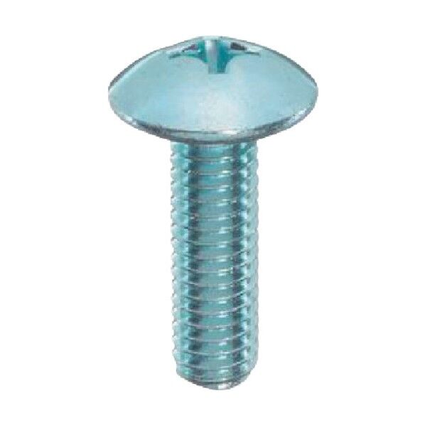 八幡ねじ 十字穴付トラス小ねじ全ねじ ユニクロ M3X10 4580172738797 2500本...