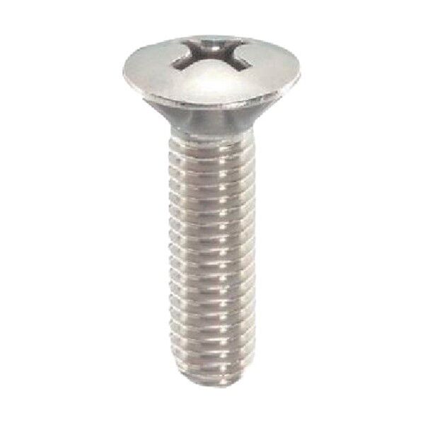 十字穴付丸皿小ねじ全ねじ ステンレス