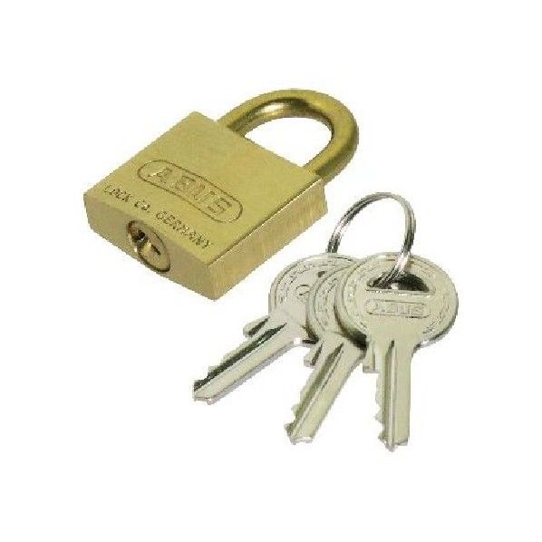 シリンダー南京錠 1個