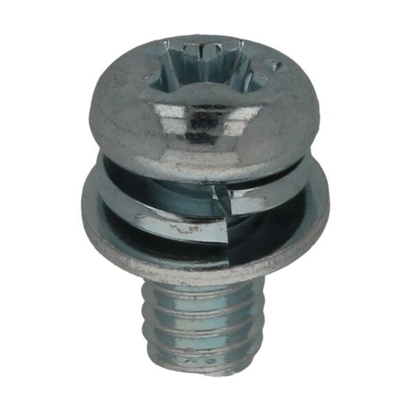 ナベ組込ねじ 薄板用 P-4 三価クロメート