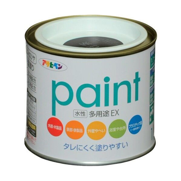 アサヒペン 水性多用途EX 1/5L こげ茶 1点