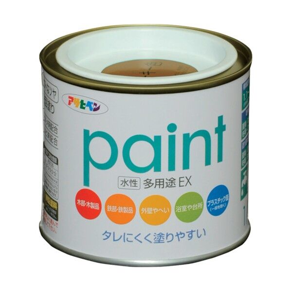 アサヒペン 水性多用途EX 1/5L カーキー色 1点