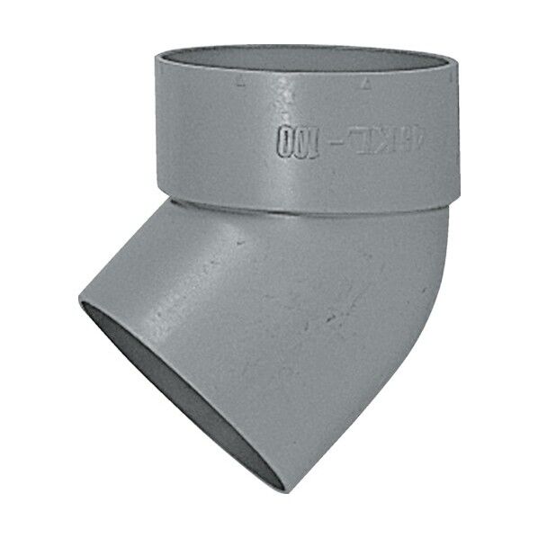 VU継手 45゜片受エルボ