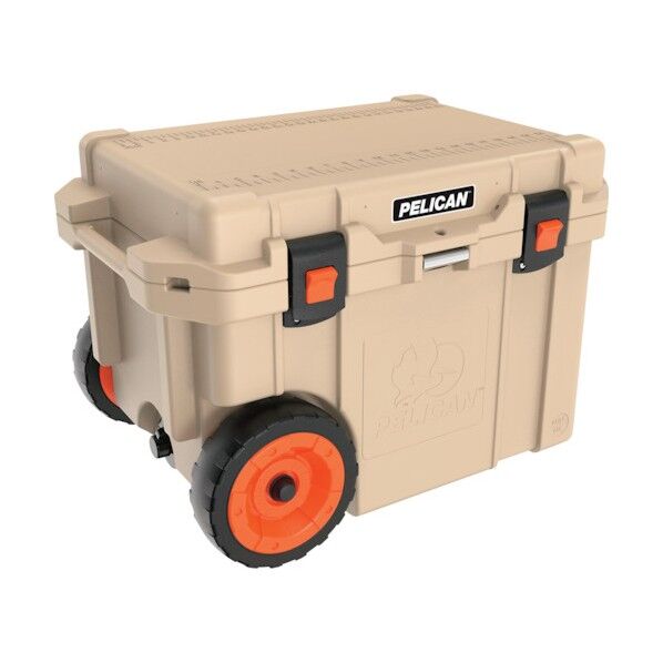 45QW エリートクーラー(キャスター付き) タン