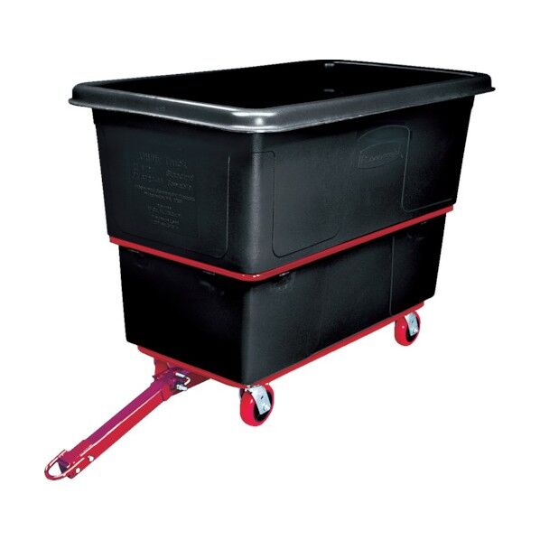ラバーメイド　キューブトラック　牽引式　８００Ｌ　ブラック