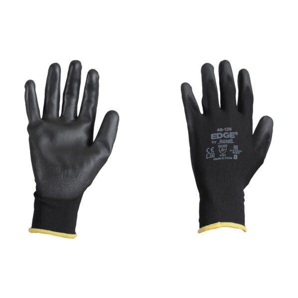 ウレタン背抜き手袋 エッジ 48-126