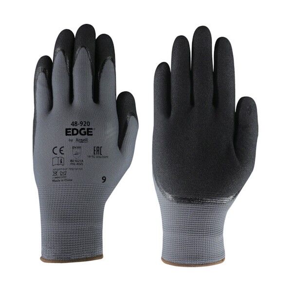 ニトリル背抜き手袋 エッジ 48-920