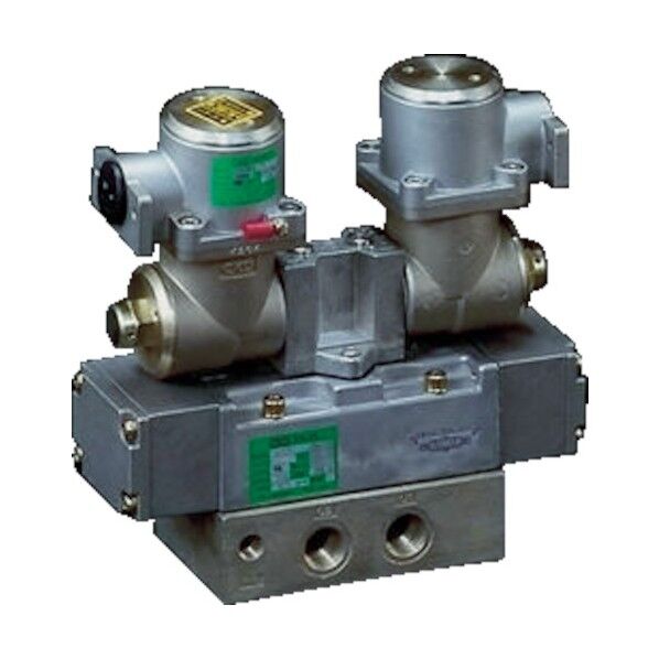 パイロット式防爆形5ポート弁4Fシリーズ(ダブルソレノイド) 4F420E10TPAC100V 1