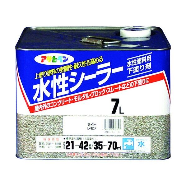 水性シーラー ライトレモン 7L 1点