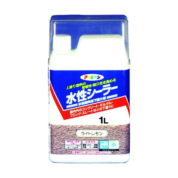 水性シーラー ライトレモン 1L 1点