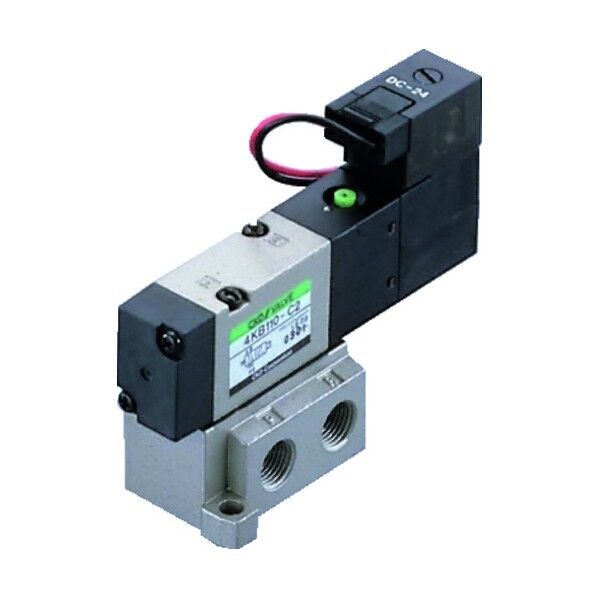 パイロット式5ポート弁 セレックスバルブ 4KB1シリーズ ベース配管