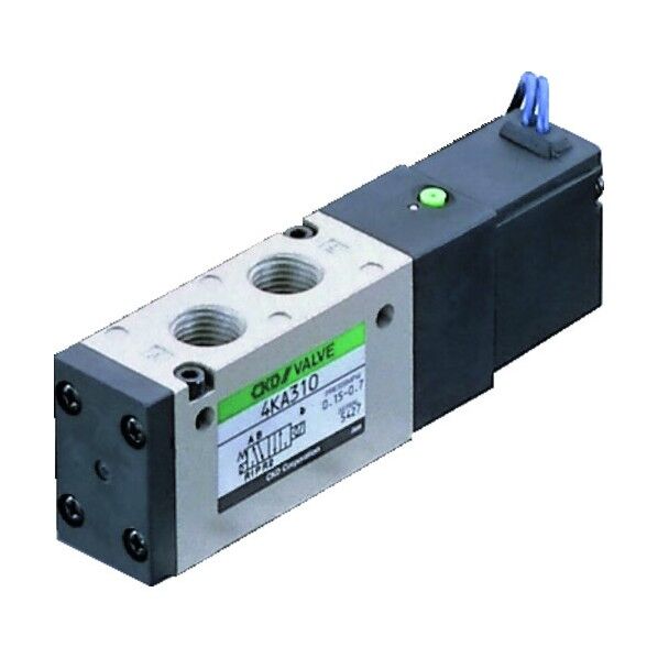 パイロット式5ポート弁 セレックスバルブ 4KA1シリーズ ダイレクト配管