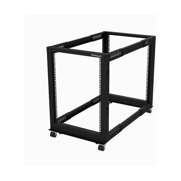 サーバーラック/15U/19インチ/オープンフレーム型/奥行調整幅:56.6~102.4cm/ネットワーク機器 ラック 4POSTRACK15U 1個