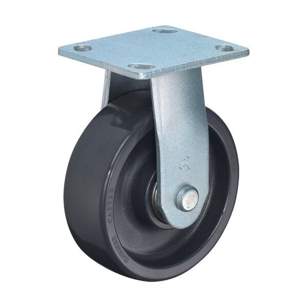 プレート式多機能キャスター(特殊樹脂車) 固定