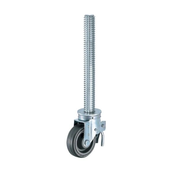 505SAシリーズ自在SP付ゴムB車125mm 平戸車 505SACHR125 1個