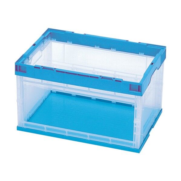 折りたたみコンテナ 窓あき (長側面開口タイプ)