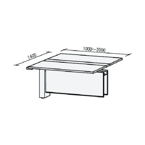 連結デスク 50SFH-C1014PW 1点
