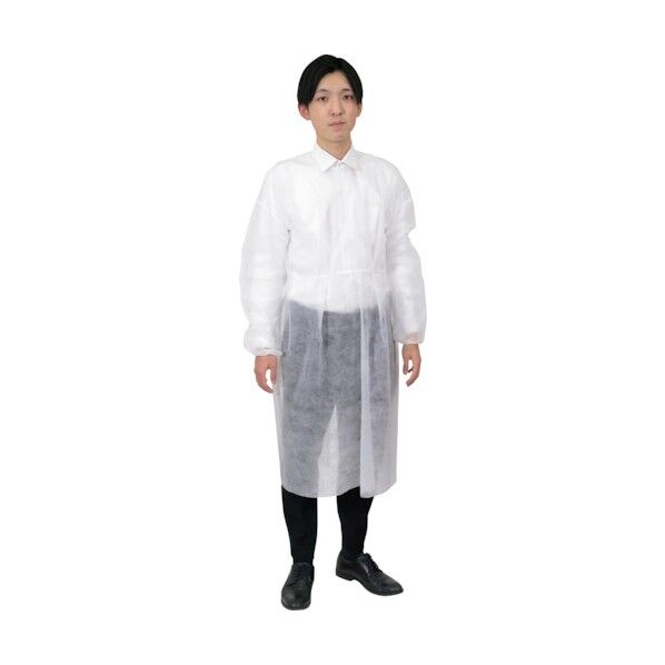 不織布ガウン白()