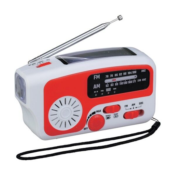 手回しソーラーラジオライト