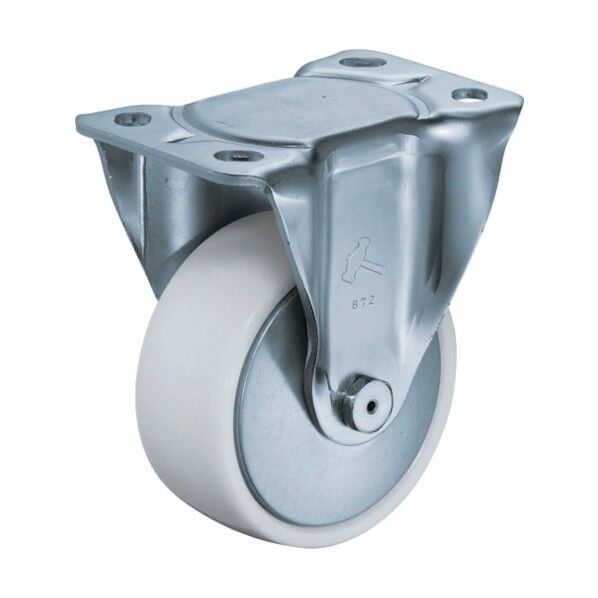 プレート式キャスター 520S (ナイロン車) 固定