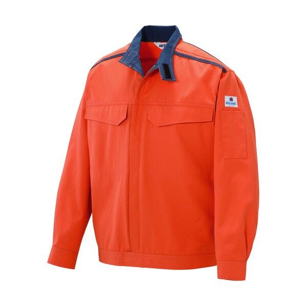 -BI 防炎ジャンパー Mサイズ オレンジ 5202-OR-M 1点