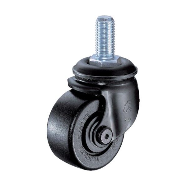 ねじ込み式低床式重荷重用キャスター 540SA (ナイロン車) 自在