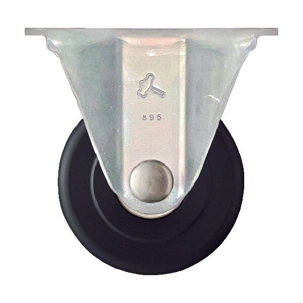 SUS 低床式重荷重用 固定 MCナイロンB車75mm