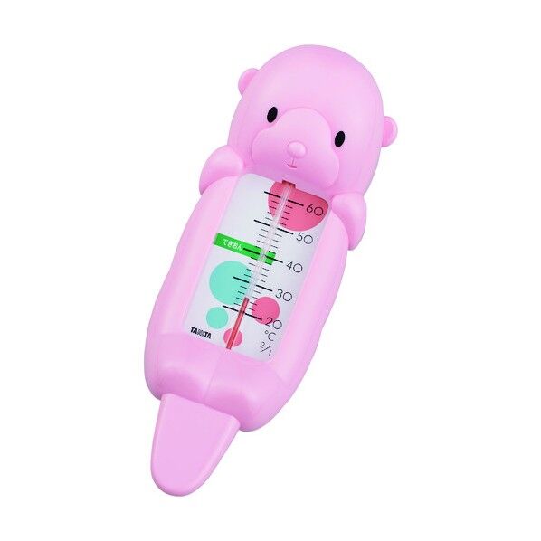 湯温計 ラッコちゃん ピンク 5417 1個