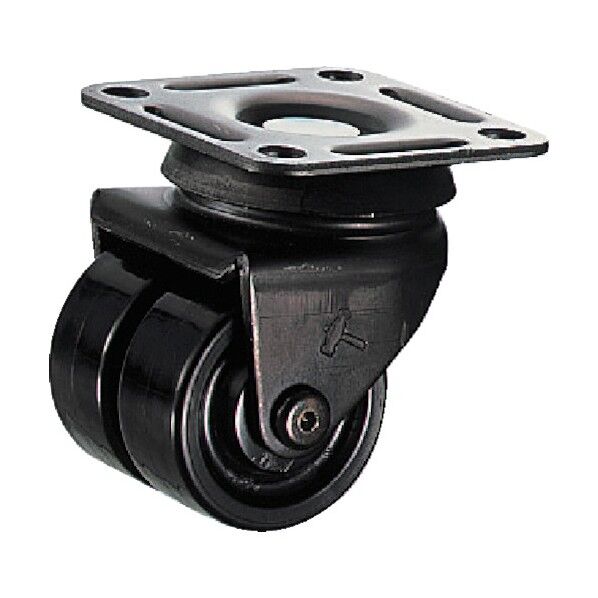 プレート式低床式中荷重用キャスター 550P (ナイロン車) 自在