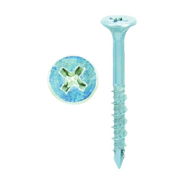 木が割れにくいビス ユニクロメッキ