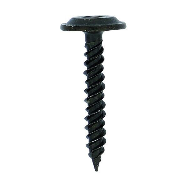 亜鉛黒すっごく速い三条金具ビス4X25