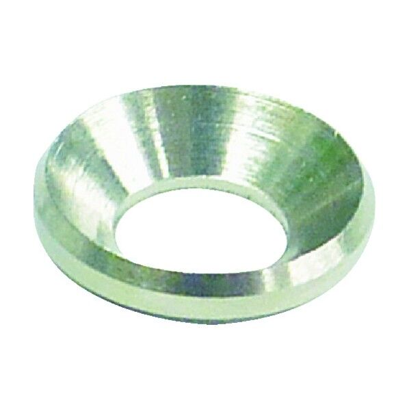 OHSATO 真鍮ニッケル ビスデコキャップ用座金 4 (50本入)