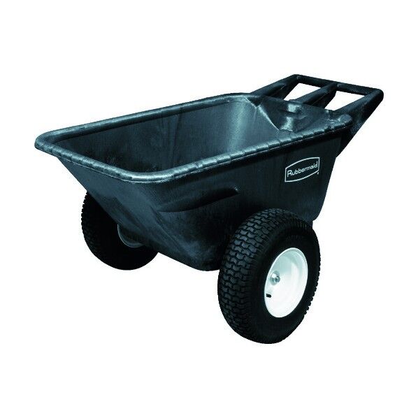 ラバーメイド HDビッグホイールカート ブラック