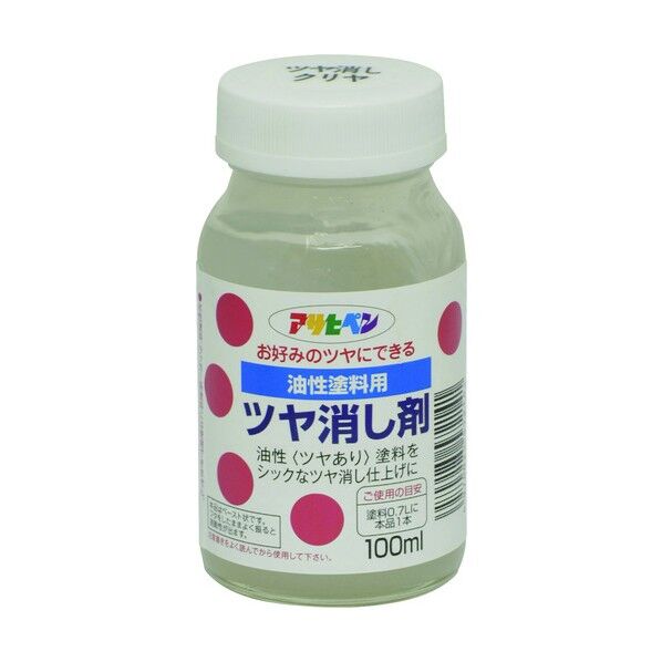 アサヒペン 油性塗料用ツヤ消し剤 100ml 1点...