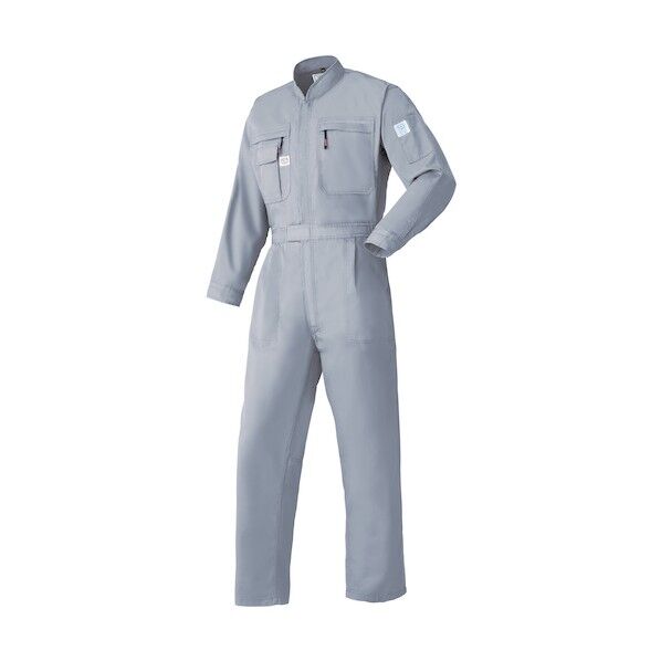つなぎ服-007グレー(旧G1)-B5Lサイズ 5750-007-B5L 1着