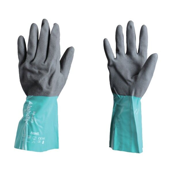 耐薬品手袋 アルファテック グリップ強化タイプ