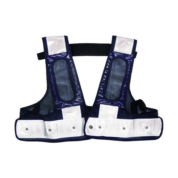 フルハーネス用LED安全ベスト 装着できるんです