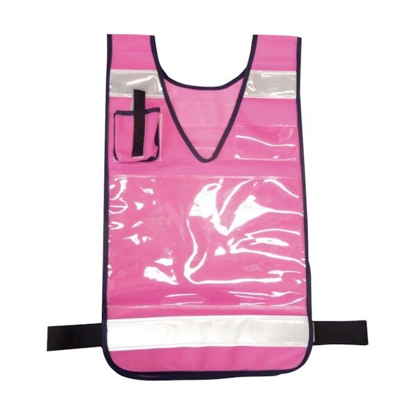 差込ベスト「差込式でええよん」(ピンク) 5941009 1点