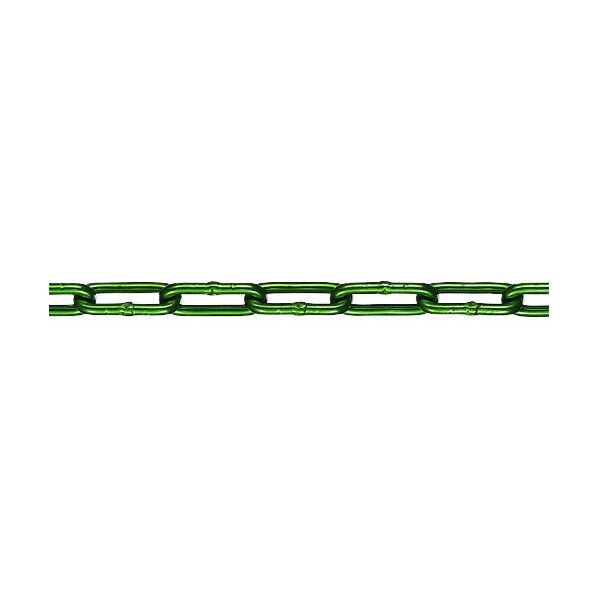 チューブ保護アルミカラーチェーン グリーン 5HALC-GR 24.1～25m 5HALC-GR-25C 1点