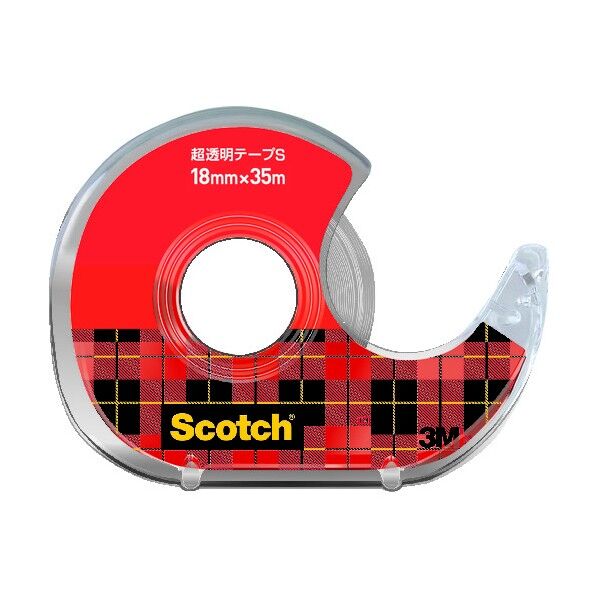 スコッチ超透明テープS 600-1-18DN 1巻