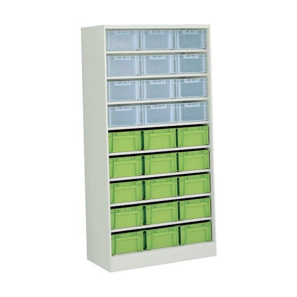 バンラックケースCF型 F-2TMX12個F-2GRX15個付 608CF-B12TMB15GR 1