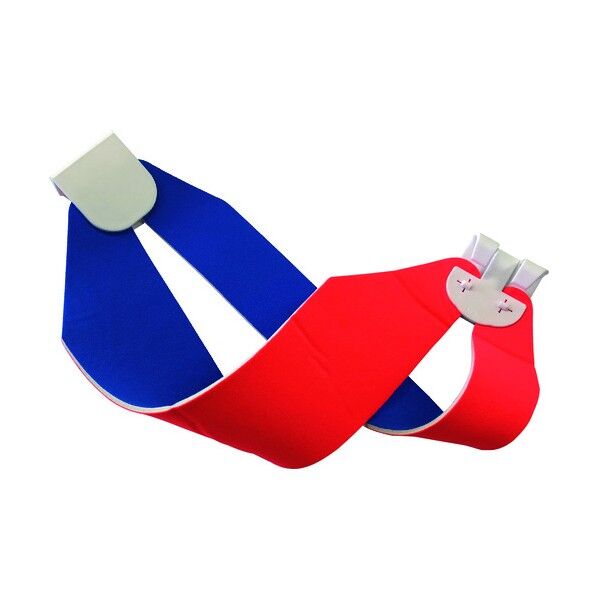 ヘルバンド90セパレートタイプ スカイブルー/蛍光赤 6121710204 1点