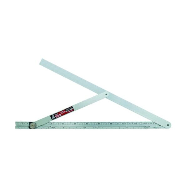 アルミ自由金筋交い・目盛付 600mm 62571 1点