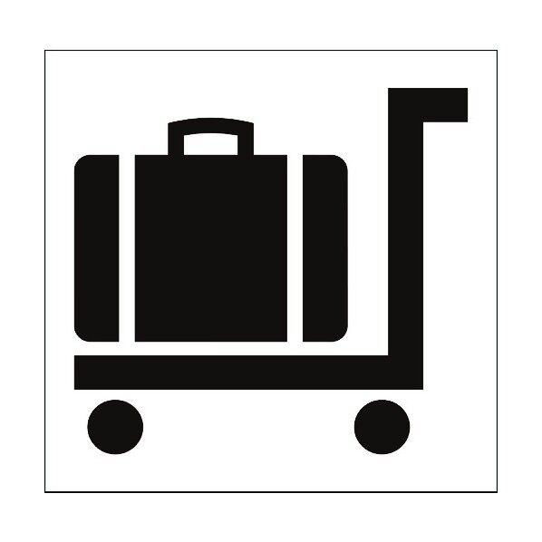 JISピクトサイン カート 150角 6300001224 1点