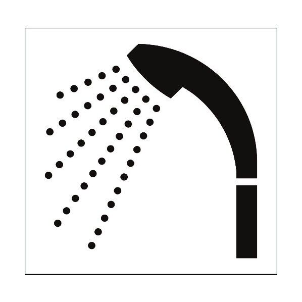 JISピクトサイン シャワー 150角 6300001235 1点