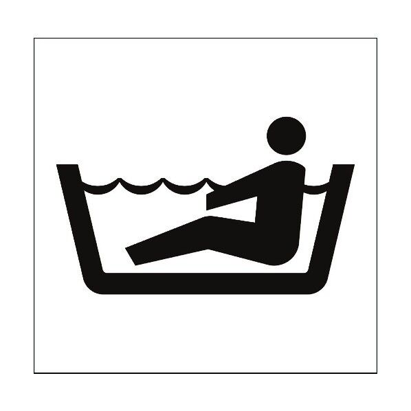 JISピクトサイン 浴室 150角 6300001236 1点